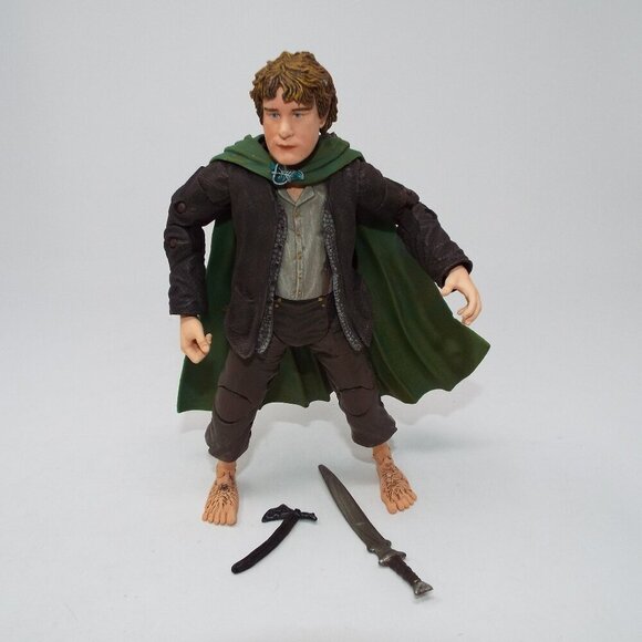 Other - Lord Of The Rings 2004 Deluxe Poseable Sam Gamgee Figure #279